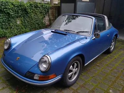 Gebraucht Porsche 911 167 PS (122 kW) 1971 Blau Cabrio