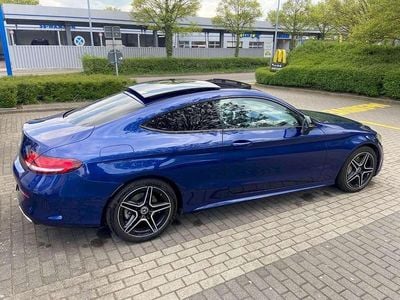 Gebraucht Mercedes C300 AMG line 245 PS (180 kW) 2019 Blau Coupé