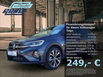 Grau Neu 2025 VW Taigo R-line SUV | 27.850 € (Superpreis)