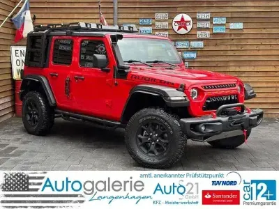 Gebraucht Jeep Wrangler Rubicon 290 PS (213 kW) 2022 Rot SUV