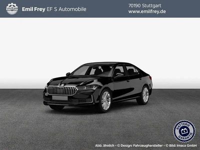 Neu Skoda Superb SportLine 150 PS (110 kW) 2026 Onyxschwarz metallic Kombi