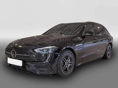 Gebraucht Mercedes C220 AMG line 220 PS (161 kW) 2025 Schwarz Kombi