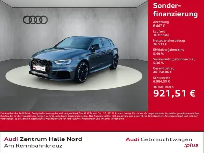 Gebraucht Audi RS3 Sportback Comfort 400 PS (294 kW) 2020 Grau Kleinwagen