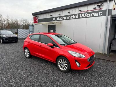Gebraucht Ford Fiesta Titanium 95 PS (69 kW) 2020 Rot Kleinwagen