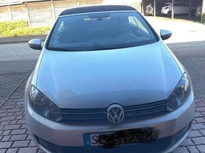 Usata VW Golf Cabriolet Exclusive 105 CV (77 kW) 2013 Argento Cabrio