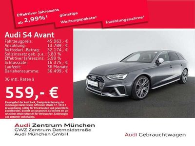 Daytonagrau perleffekt Gebraucht 2022 Audi S4 Ambiente Kombi | 47.989 € (Fairer Preis)