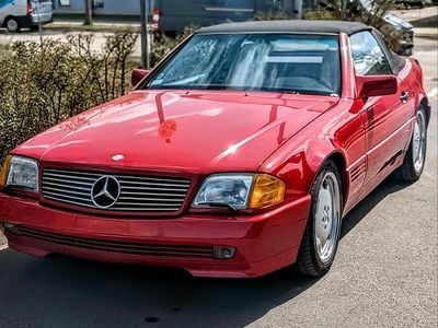 Usata Mercedes SL500 326 CV (239 kW) 1991 Rosso Cabrio
