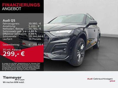 Mythosschwarz metallic Gebraucht 2022 Audi Q5 Ambiente SUV | 39.480 € (Fairer Preis)