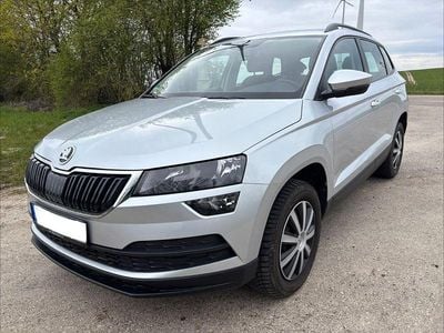 Gebraucht Skoda Karoq Active 116 PS (85 kW) 2021 Silber SUV