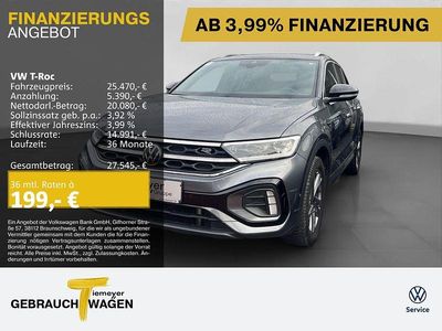 Second-hand VW T-Roc Active 150 CP (110 kW) 2023 Gri SUV