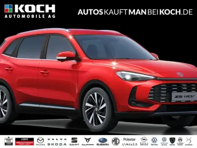 Neu MG ZS 194 PS (142 kW) 2026 Rot SUV