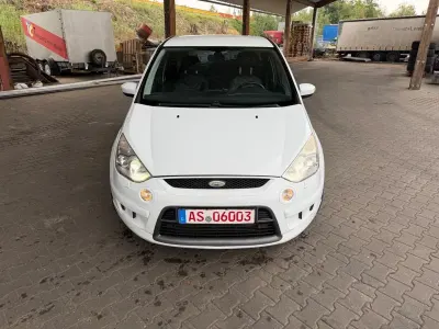 Gebraucht Ford S-MAX Titanium 90 PS (66 kW) 2009 Weiß Van / Kleinbus