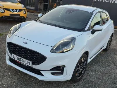 Gebraucht Ford Puma ST-Line 125 PS (91 kW) 2022 Weiß SUV