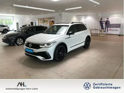Gebraucht VW Tiguan R-line 150 PS (110 kW) 2021 Weiß SUV