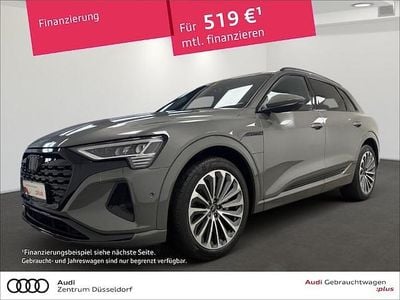 Usata Audi Q8 e-tron Advanced 300 kW (408 CV) 2023 Grigio SUV