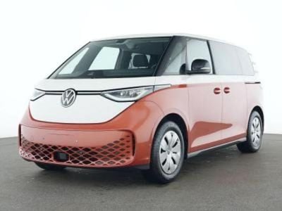 Weiß (92 candyweiß/energetic orange metallic) Gebraucht 2024 VW ID. Buzz Pro Van / Kleinbus | 50.481 € (Etwas zu teuer)