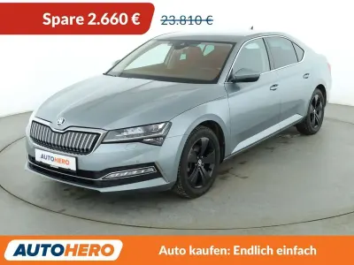 Usata Skoda Superb Ambition 218 CV (160 kW) 2021 Grigio Berlina