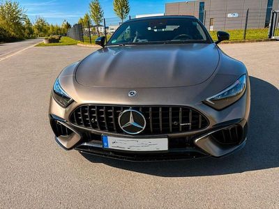 Second-hand Mercedes SL55 AMG AMG 476 CP (350 kW) 2023 Gri Cabrio