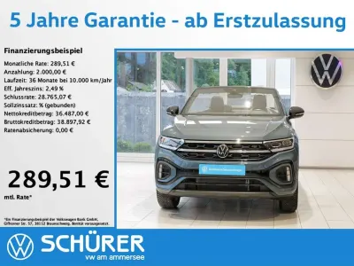 Gebraucht VW T-Roc Cabriolet Style 150 PS (110 kW) 2025 Blau Cabrio