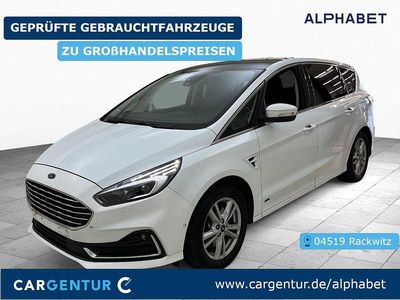 Gebraucht Ford S-MAX Titanium 190 PS (139 kW) 2022 Frost weiss Van / Kleinbus