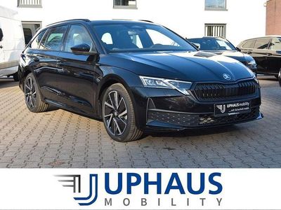 Neu Skoda Octavia SportLine 150 PS (110 kW) 2025 Schwarz (schwarzmagic perleffekt) Kombi