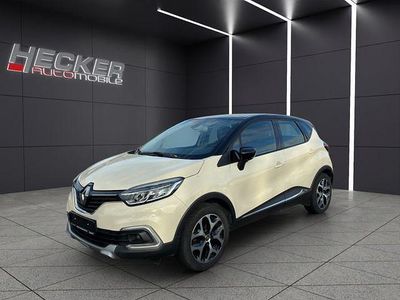 Elfenbein d16 + schwarz gne Gebraucht 2018 Renault Captur Intens SUV | 11.950 € (Fairer Preis)