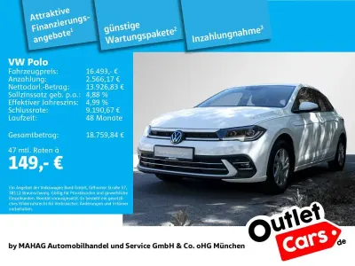 Gebraucht VW Polo Style 95 PS (69 kW) 2022 Pure white Kleinwagen