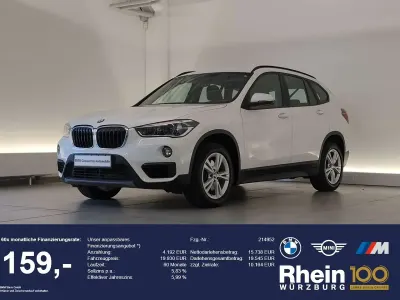 Gebraucht BMW X1 Sport Line 192 PS (141 kW) 2018 Alpinweiss uni SUV