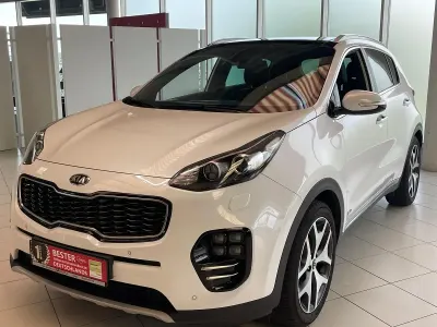 Gebraucht Kia Sportage GT-Line 177 PS (130 kW) 2018 (hw2) deluxeweiss met. SUV