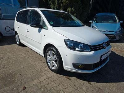 Gebraucht VW Touran Match 140 PS (102 kW) 2012 Weiß Van / Kleinbus