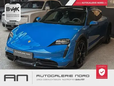 Gebraucht Porsche Taycan Turbo Cross Turismo Cross Turismo 500 kW (680 PS) 2022 Blau Kombi