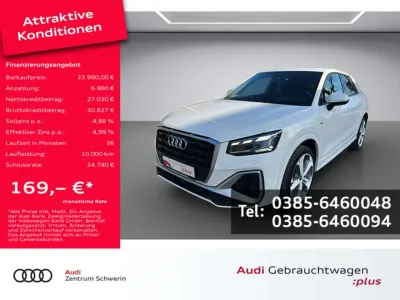 Gebraucht Audi Q2 S-Line 150 PS (110 kW) 2024 Arkonaweiss SUV