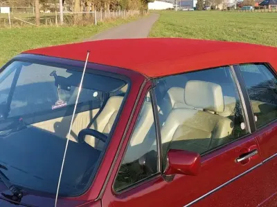 Gebraucht VW Golf Cabriolet Classicline 98 PS (72 kW) 1993 Rot Cabrio
