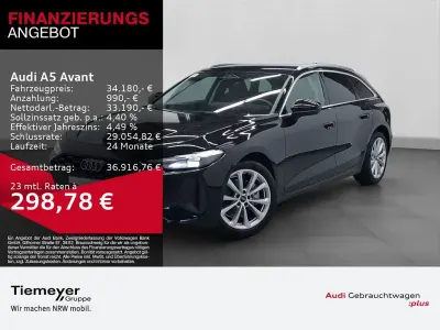 Second-hand Audi A5 Sport 150 CP (110 kW) 2025 Negru Break