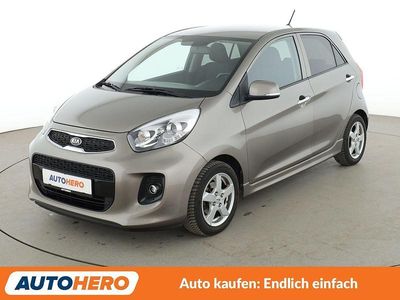 Usado Kia Picanto Spirit 86 HP (63 kW) 2017 Cinzento Citadino