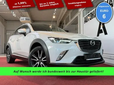 Gebraucht Mazda CX-3 Sports-Line 120 PS (88 kW) 2018 Weiß SUV