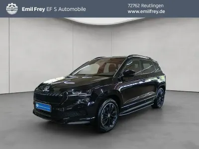 Gebraucht Skoda Karoq SportLine 190 PS (139 kW) 2024 Schwarz SUV