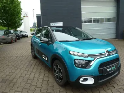 Gebraucht Citroën C3 Feel 82 PS (60 kW) 2020 Spring blue Kleinwagen
