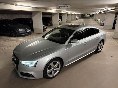 Gebraucht Audi A5 Sportback S-Line 177 PS (130 kW) 2012 Silber Kleinwagen