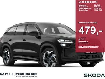 Neu Skoda Kodiaq SportLine 204 PS (150 kW) 2026 Schwarz SUV
