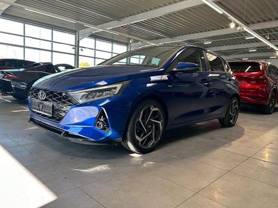 Second-hand Hyundai i20 Intro Edition 101 CP (74 kW) 2020 Albastru Hatchback