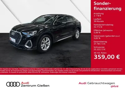 Gebraucht Audi Q3 Sportback S-Line 150 PS (110 kW) 2025 Schwarz SUV