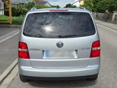 Gebraucht VW Touran 2007 Silber Van / Kleinbus