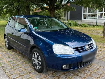 Gebraucht VW Golf V United 80 PS (58 kW) 2008 Blau Kleinwagen