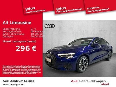 Usata Audi A3 Advanced 116 CV (85 kW) 2024 Blu Berlina
