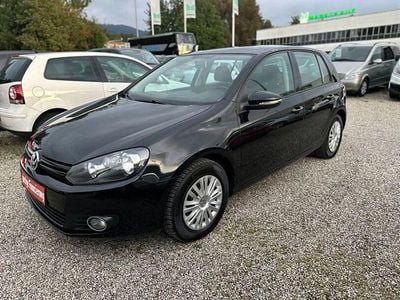 Usata VW Golf VII Trendline 86 CV (63 kW) 2012 Nero Berlina