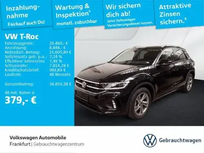 Gebraucht VW T-Roc Cabriolet R-line 150 PS (110 kW) 2025 Schwarz SUV
