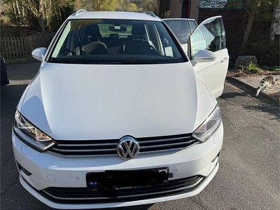 Gebraucht VW Golf Sportsvan Highline 150 PS (110 kW) 2016 Weiß Van / Kleinbus
