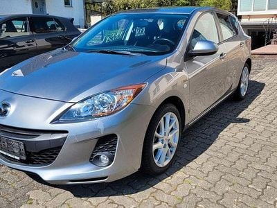 Begagnad Mazda 3 Prime-Line 105 HK (77 kW) 2012 Silver Sedan