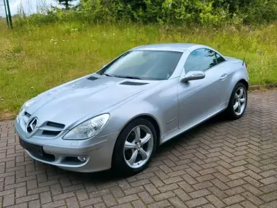 Gebraucht Mercedes SLK200 163 PS (119 kW) 2005 Silber Cabrio